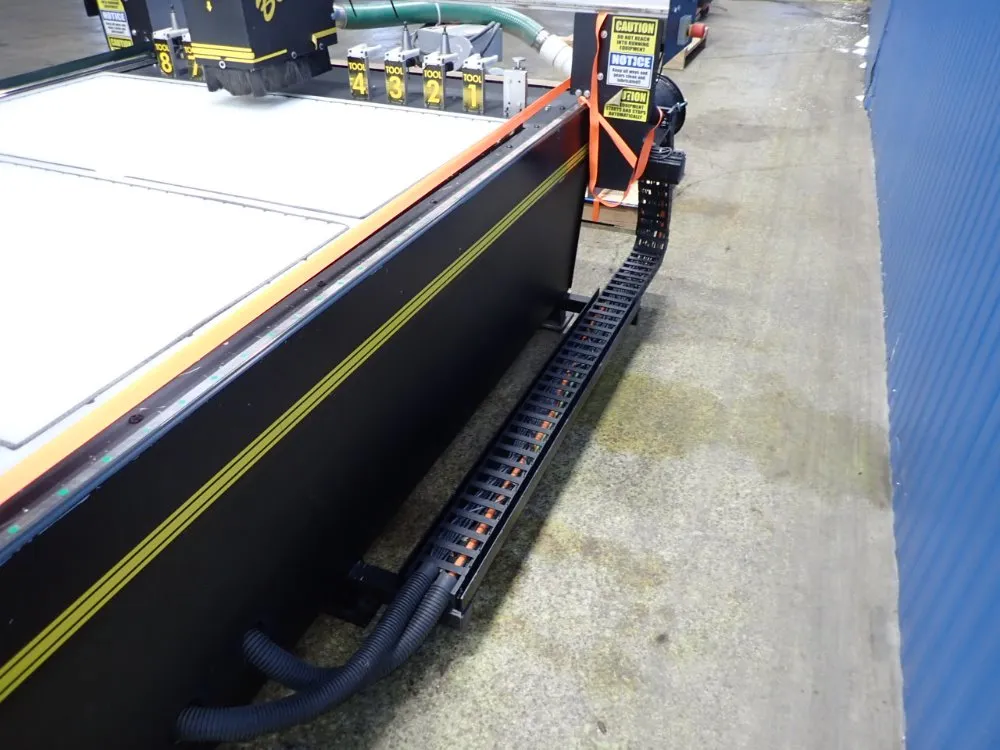 Ez Router 120" X 60" Table, 8 Tool Holder Cnc Router - Bs5x10atc