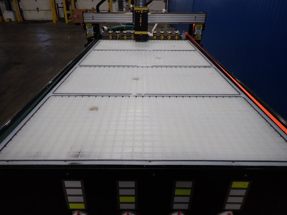 Ez Router 120" X 60" Table, 8 Tool Holder Cnc Router - Bs5x10atc