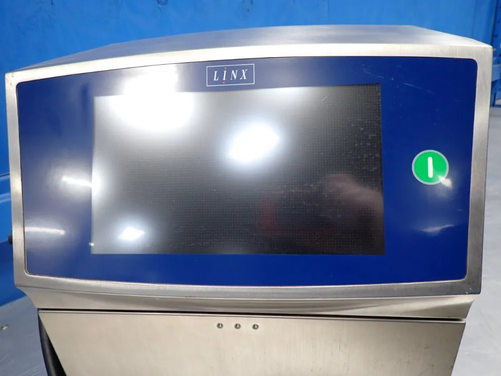 Linx .07"-.78" Character Height, 5 Lines, 484fpm 2-line High Speed Continuous Inkjet Printer - 8920 Ip55