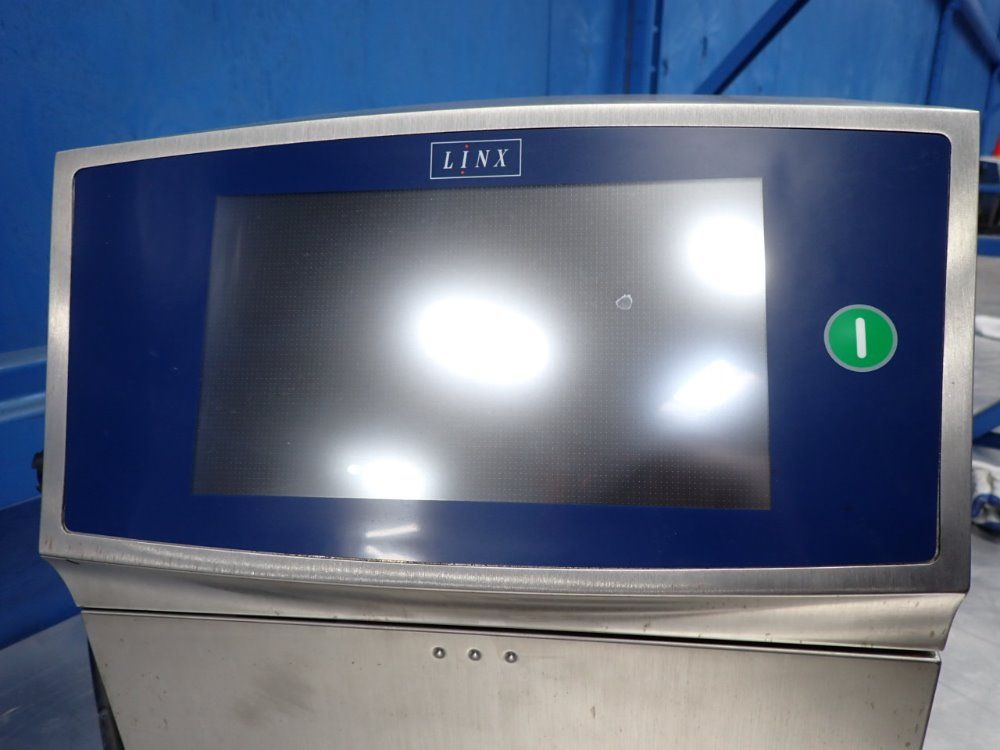 Linx .07"-.78" Character Height, 5 Lines, 484fpm 2-line High Speed Continuous Inkjet Printer - 8920 Ip55