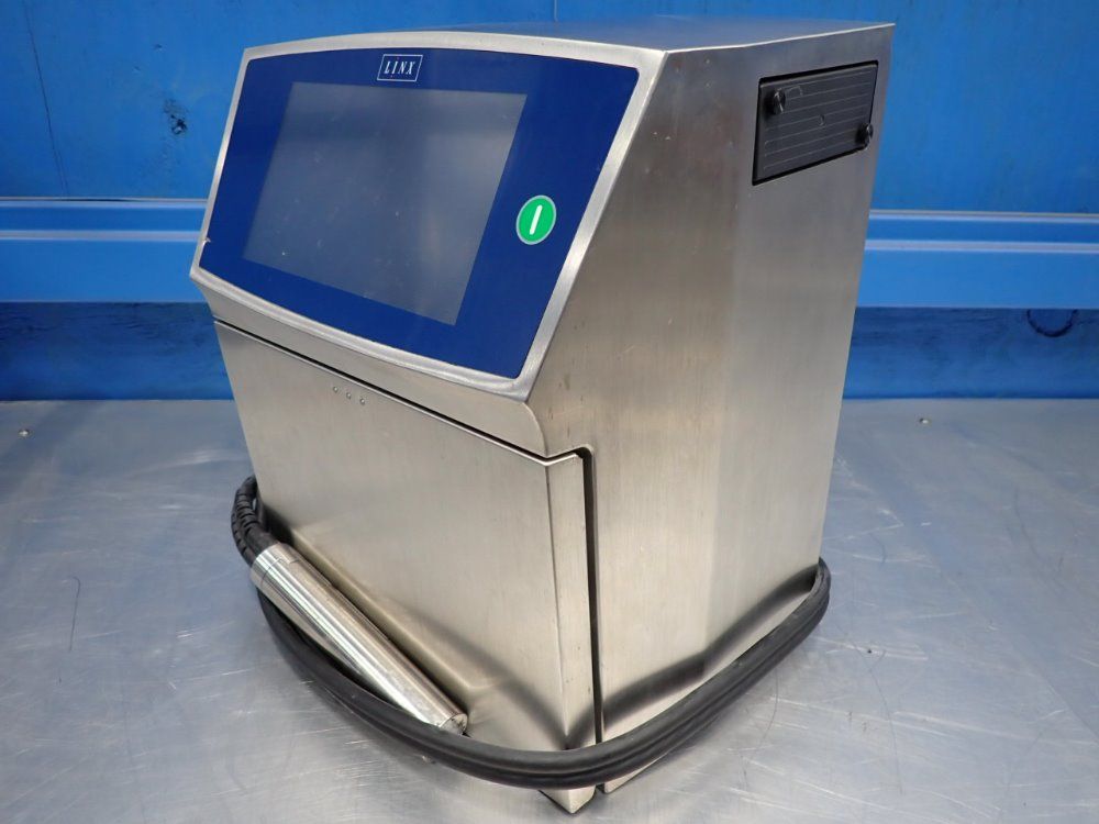 Linx .07"-.78" Character Height, 5 Lines, 484fpm 2-line High Speed Continuous Inkjet Printer - 8920 Ip55