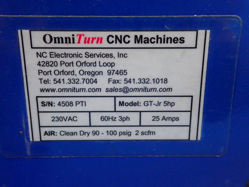 Omni Turn Cnc Lathe - Gt-jr5hp