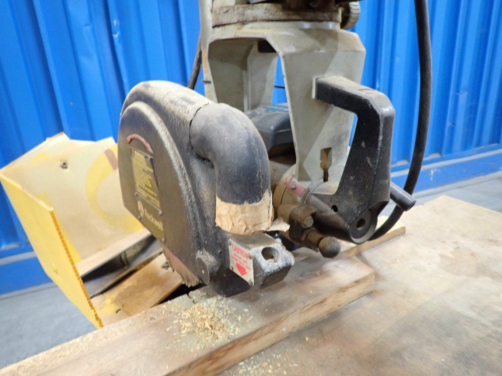 Rockwell/delta 1.5hp/14.7a Radial Arm Saw