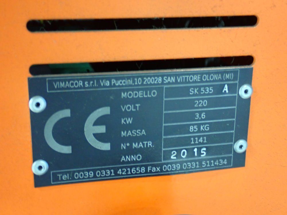 Vimacor 19 1/2"x13 1/2" Skinpack Machine - Sk535a