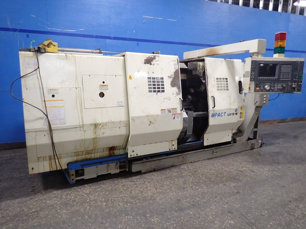 Okuma Cnc Lathe - Lu15-m