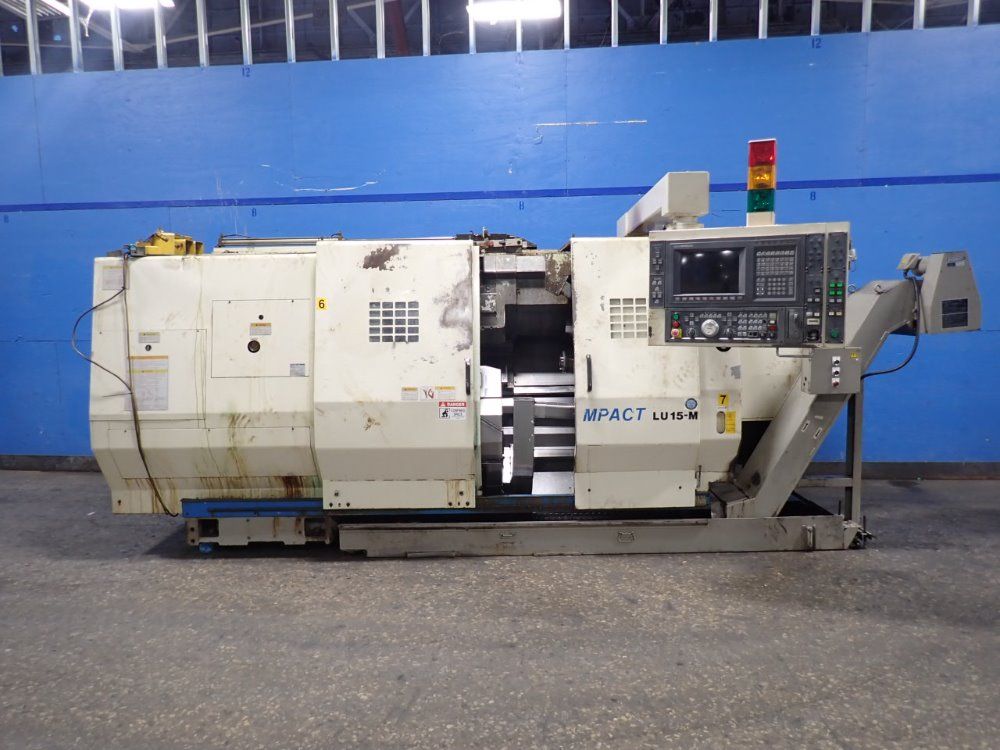 Okuma Cnc Lathe - Lu15-m