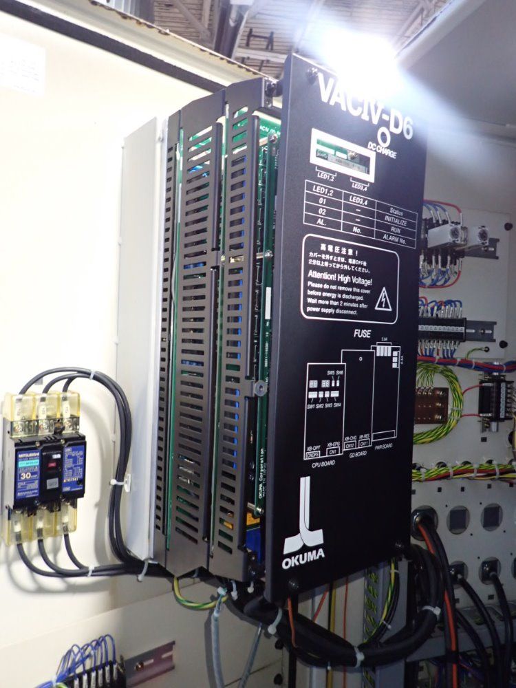 Okuma Cnc Lathe - Lu15-m