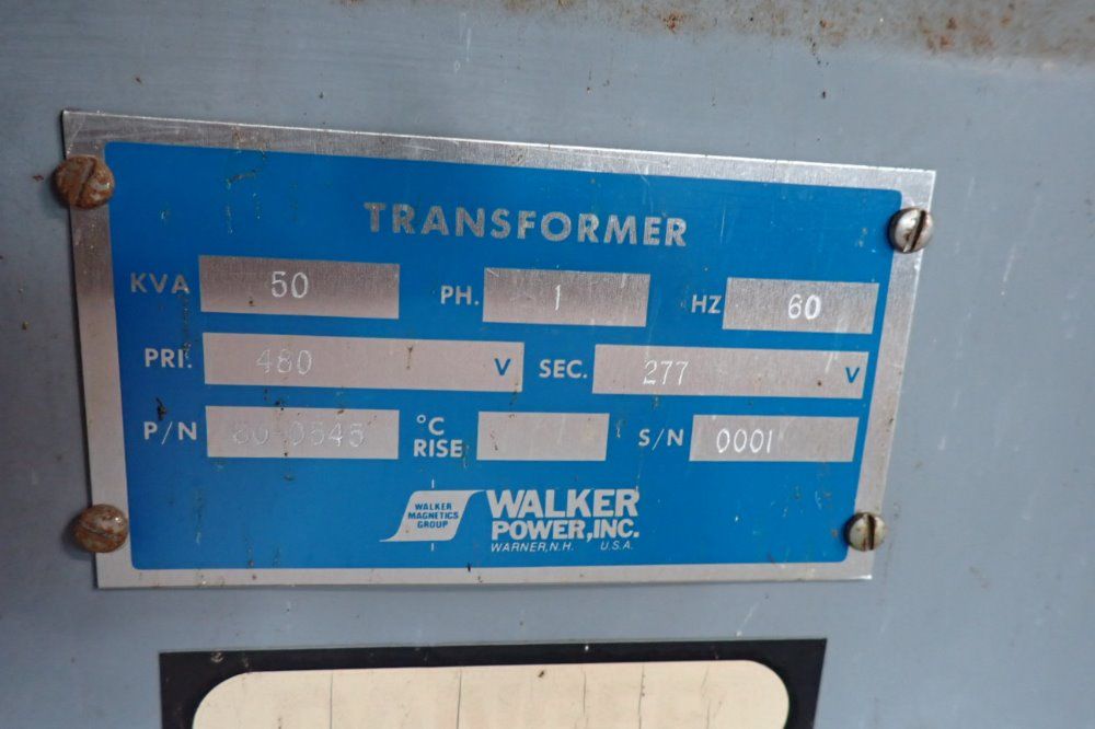 Walker Power Inc 50 Kva Transformer - 60-0545