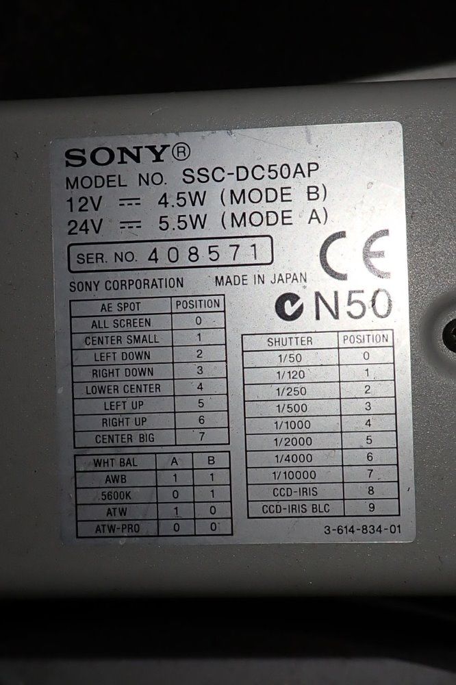 Sony/general Electric Electrical Components