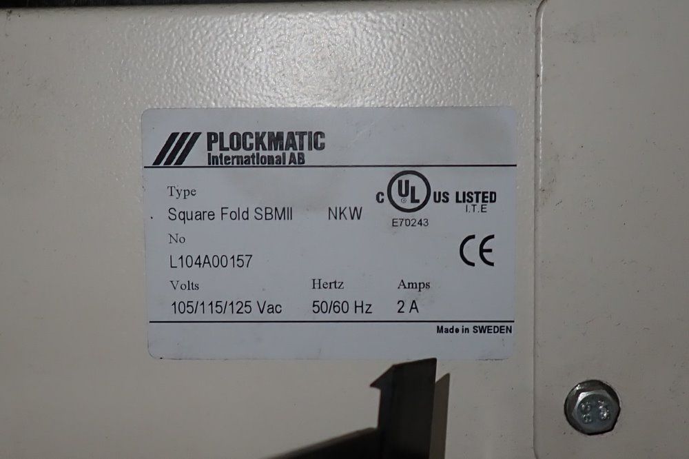 Plockmatic Booklet Maker - Squarefold Sbmii