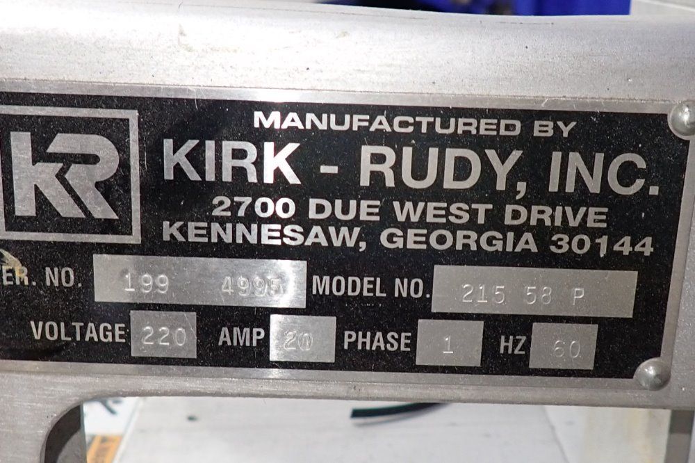 Kirk-rudy Feeder - 215 58 P