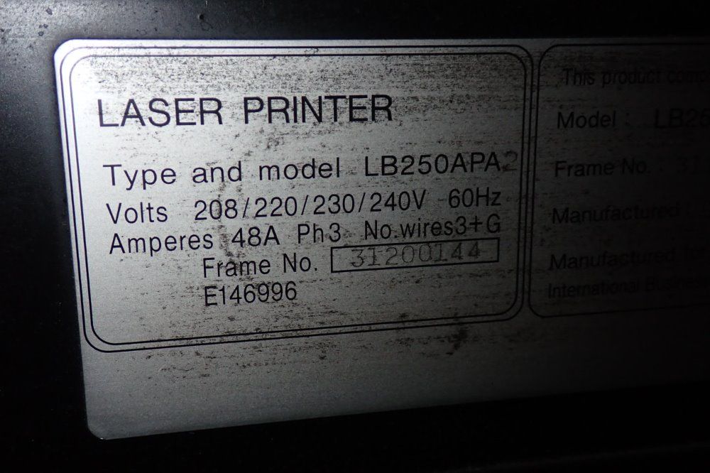 Ibm Continuous Form Printer - Infoprint 4100