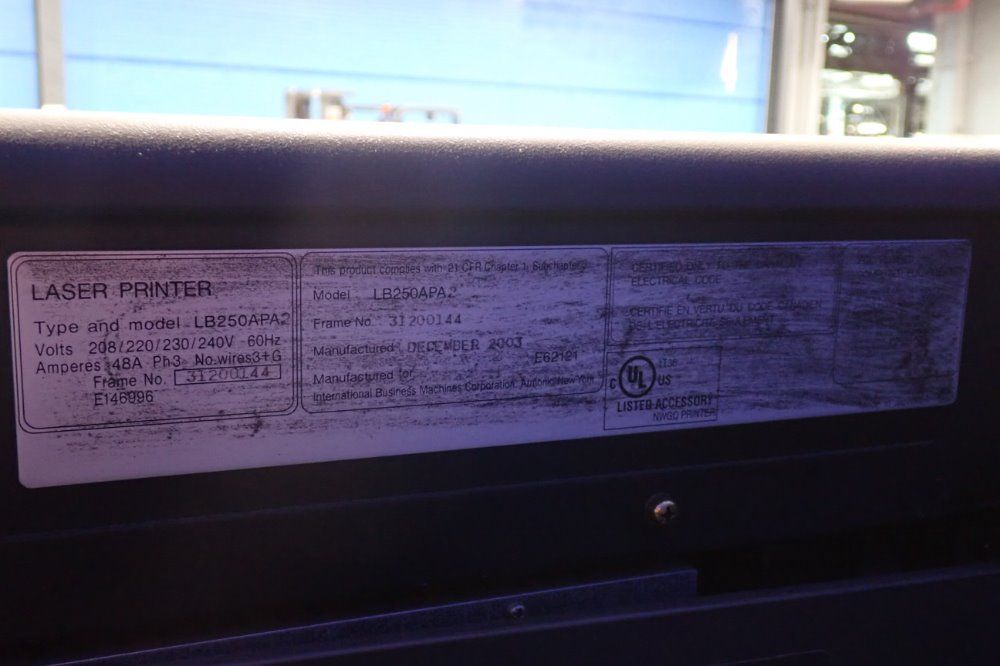 Ibm Continuous Form Printer - Infoprint 4100