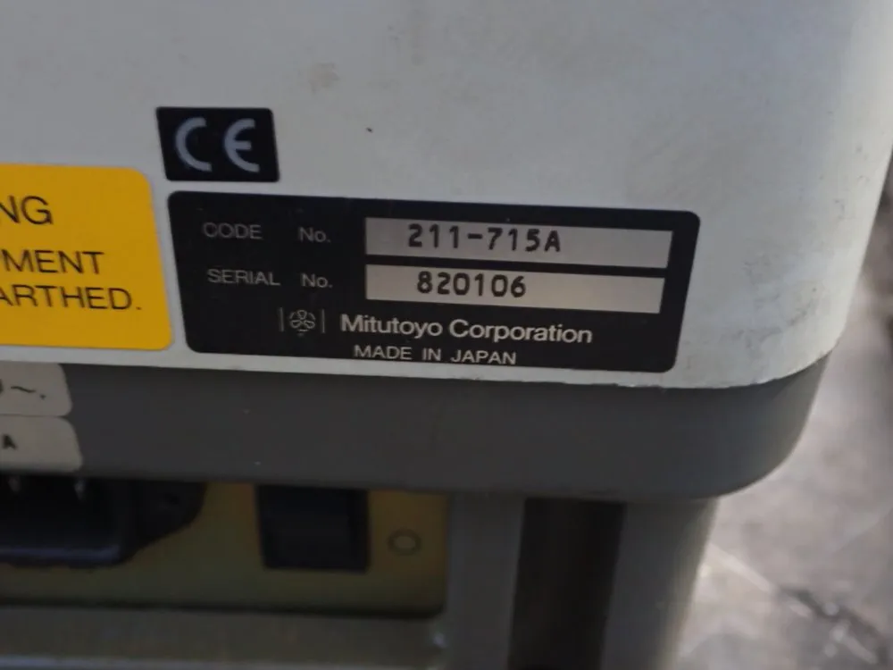 Mitutoyo Roundness Machine - Ra-116