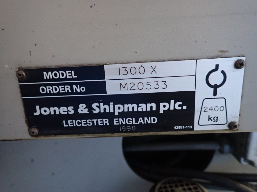 Jones & Shipman Cylindrical Grinder - 1300x
