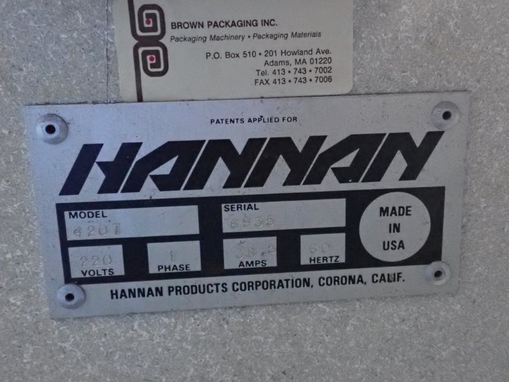 Hannan Skin Packaging Machine - 420t