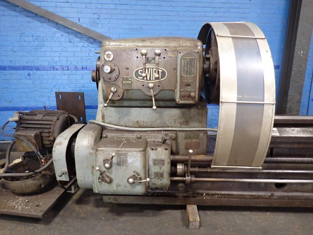 Swift 44" /50" X 174" Gap Bed Lathe - 19/21c