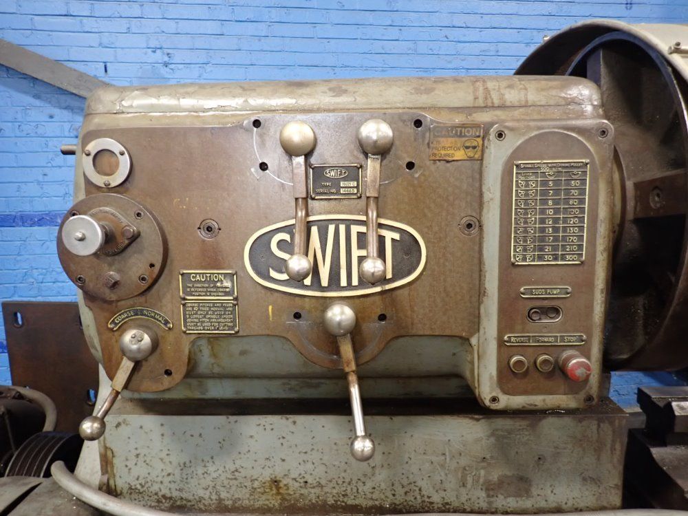 Swift 44" /50" X 174" Gap Bed Lathe - 19/21c