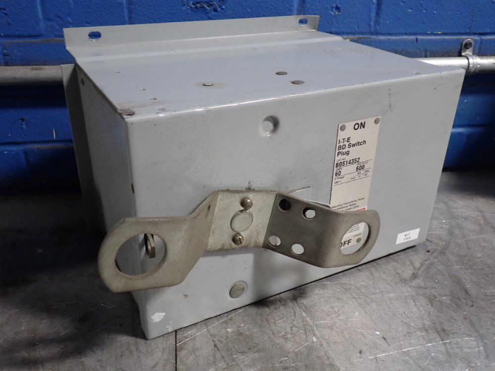 I-t-e 60 Amps Busway Switch - Bos14352