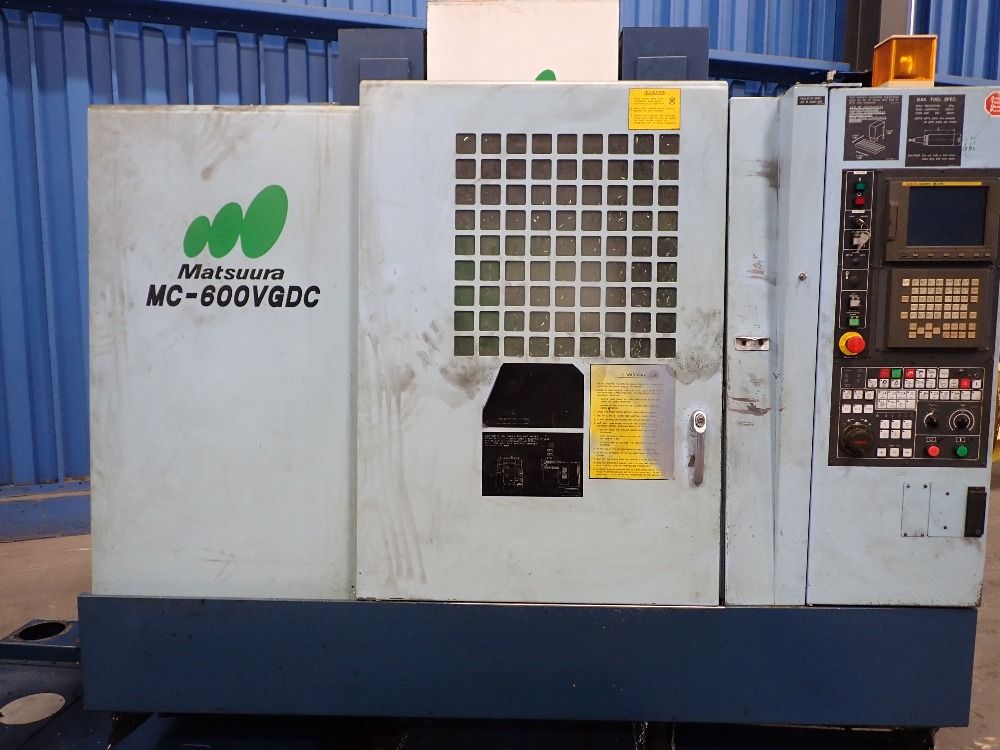 Matsuura 80a Cnc Vertical Machining Center - Mc-600vgdc