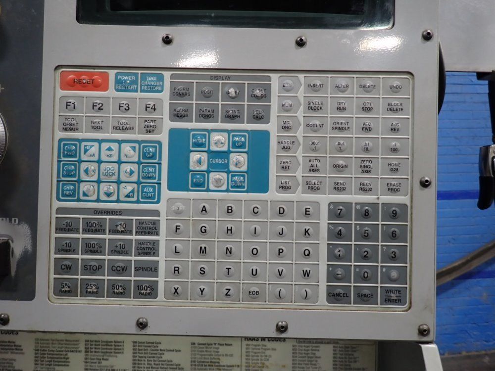 Haas 48" X 18" Cnc Vmc - Vf3b