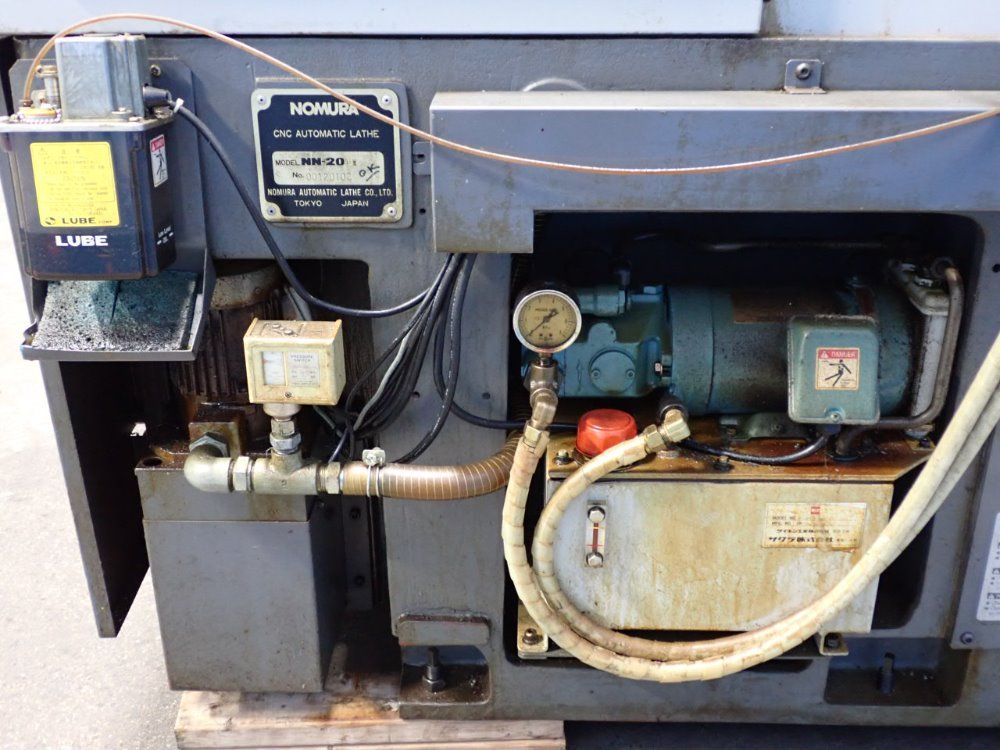 Nomura 3000rpm Cnc Screw Machine - Nn-20b Iii