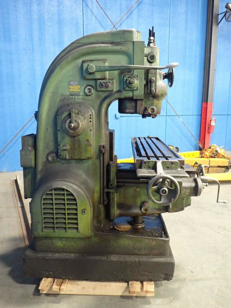 Kearney & Trecker 40"x8" Vertical Mill