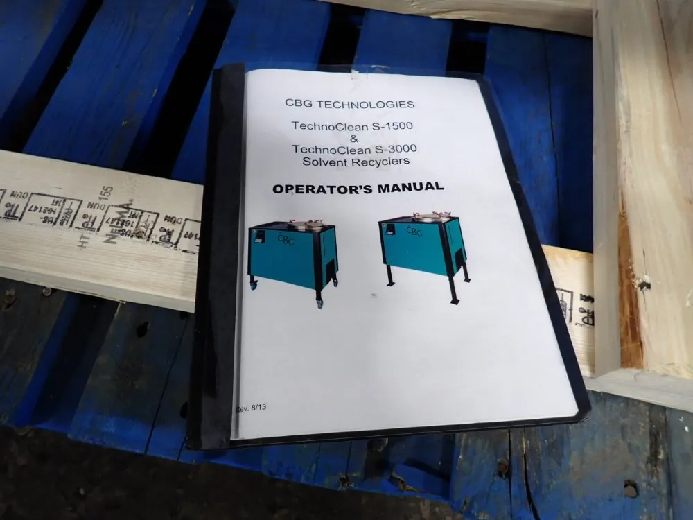 Cbg Solvent Recycler