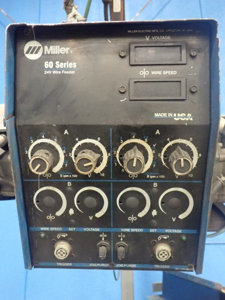 Miller 450 A Cv/dc Welder & Welding Boom - Deltaweld 452