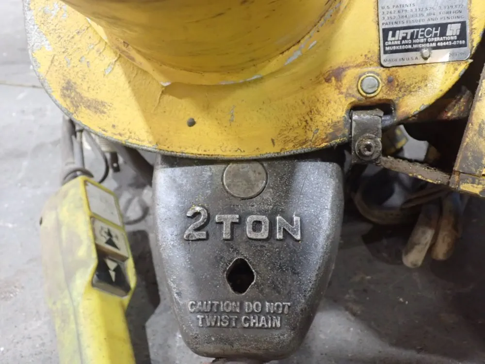 Budgit 1 1/3hp 4000lb 2ton Chain Hoist - 115853-27