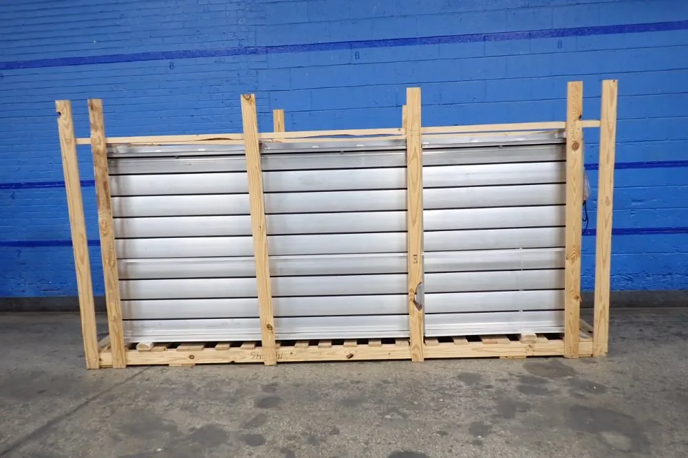 Ruskin 126" X 52" Backdraft Dampers - Cd50