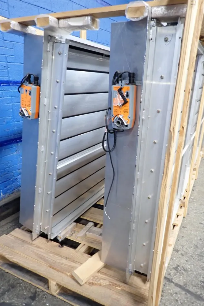 Ruskin 126" X 52" Backdraft Dampers - Cd50