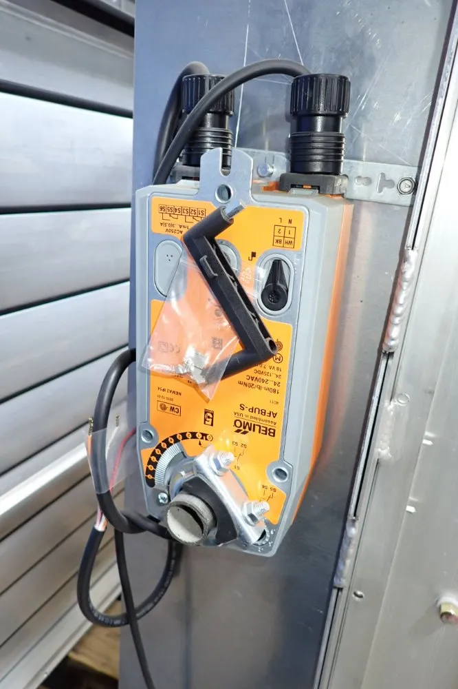 Ruskin 126" X 52" Backdraft Dampers - Cd50