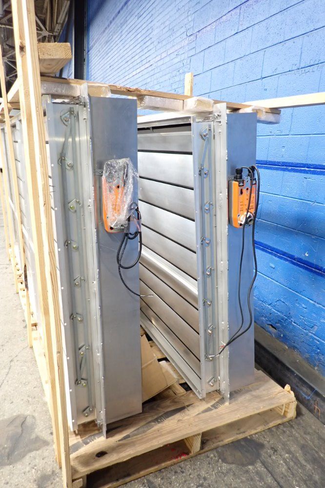 Ruskin 126" X 52" Backdraft Dampers - Cd50