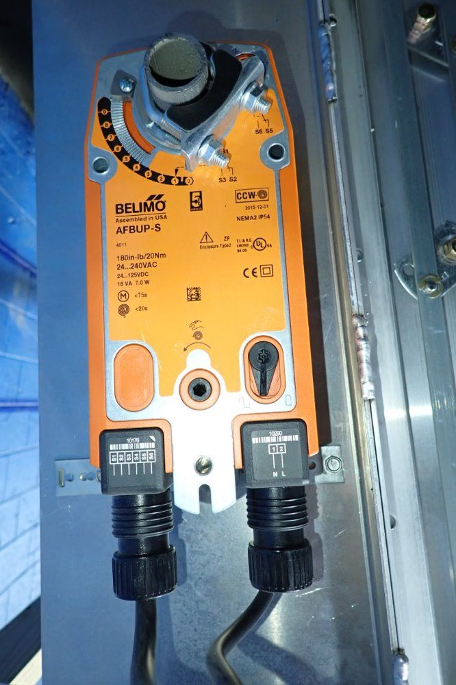 Ruskin 126" X 52" Backdraft Dampers - Cd50