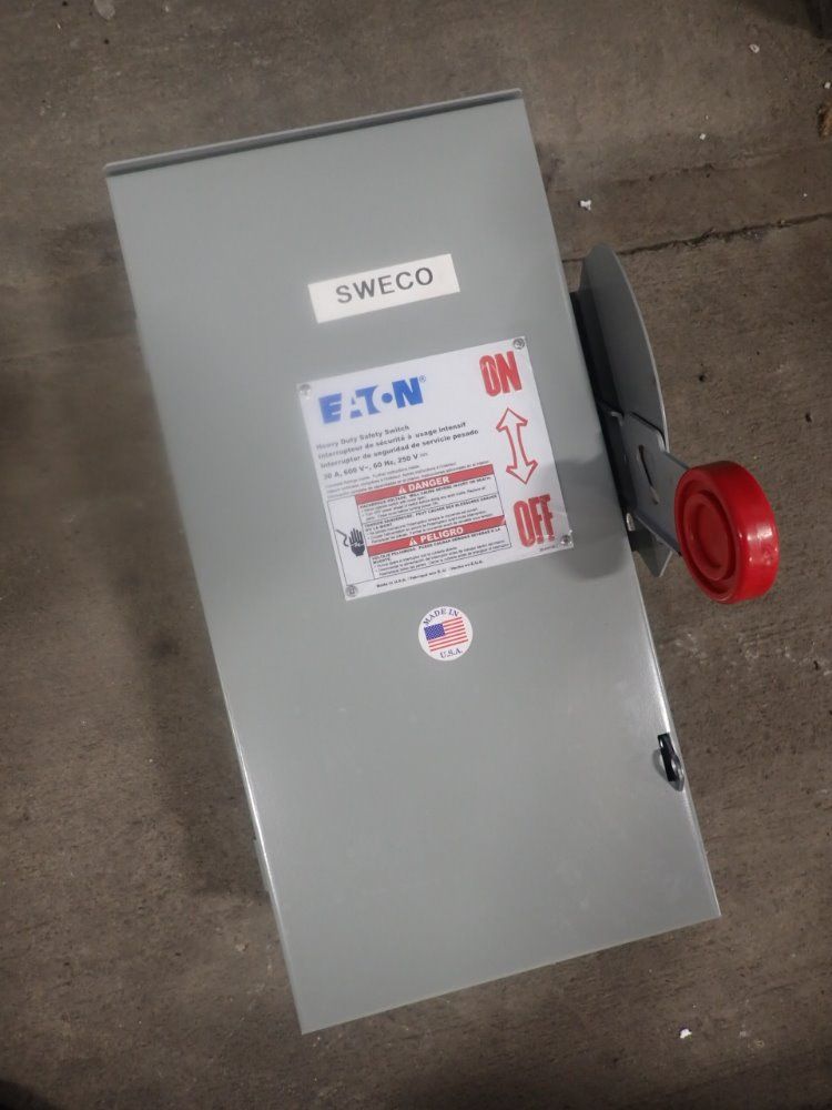 Eaton 30 Amp Heavy Duty Safety Switch - Dh361urk