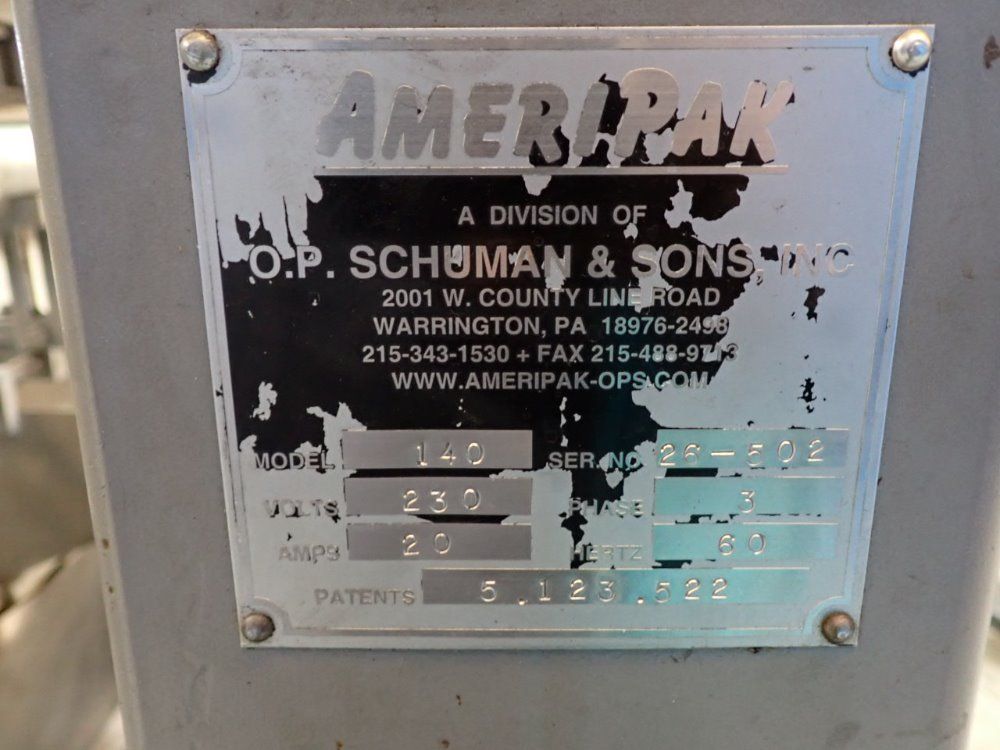 Ameripak 20a Flow Wrapper