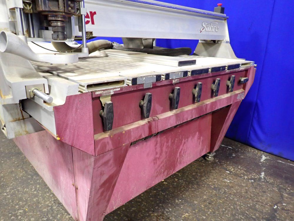 Gerber 121" X 58" Cnc Router - Sabre 408