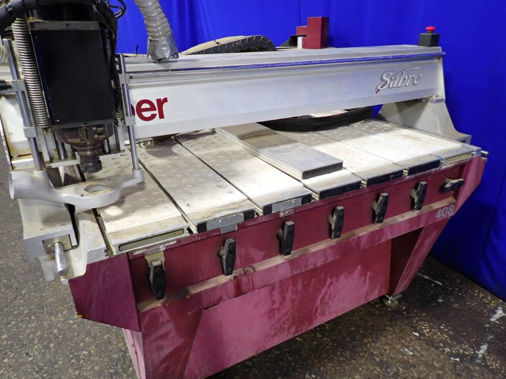 Gerber 121" X 58" Cnc Router - Sabre 408