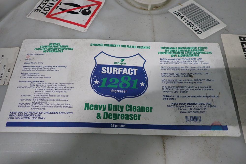 Kem Tech Industries 55 Gallons Cleaner And Degreaser
