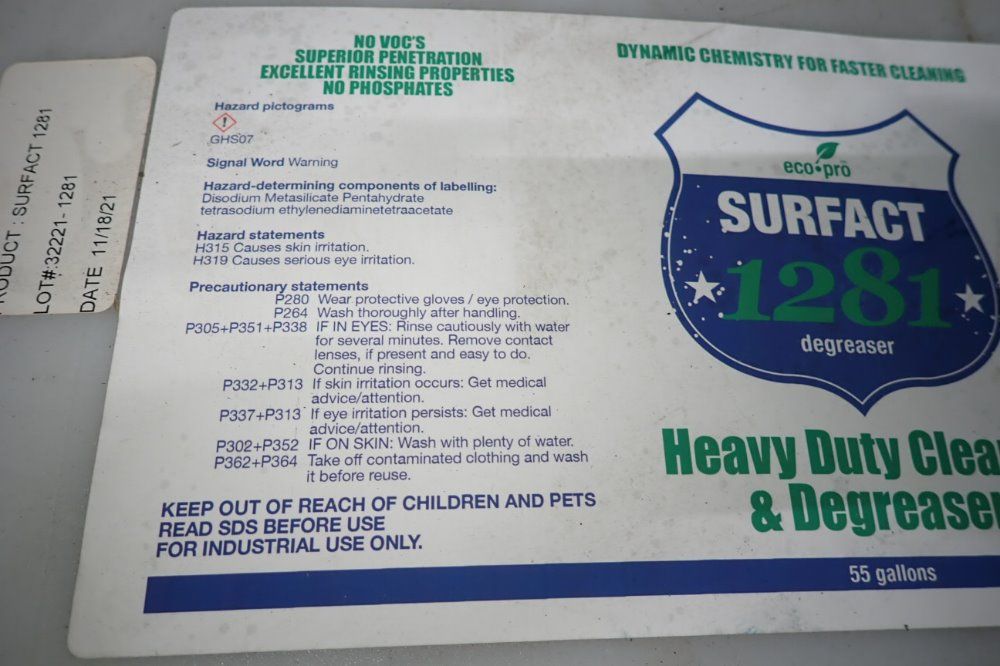 Kem Tech Industries 55 Gallons Cleaner And Degreaser