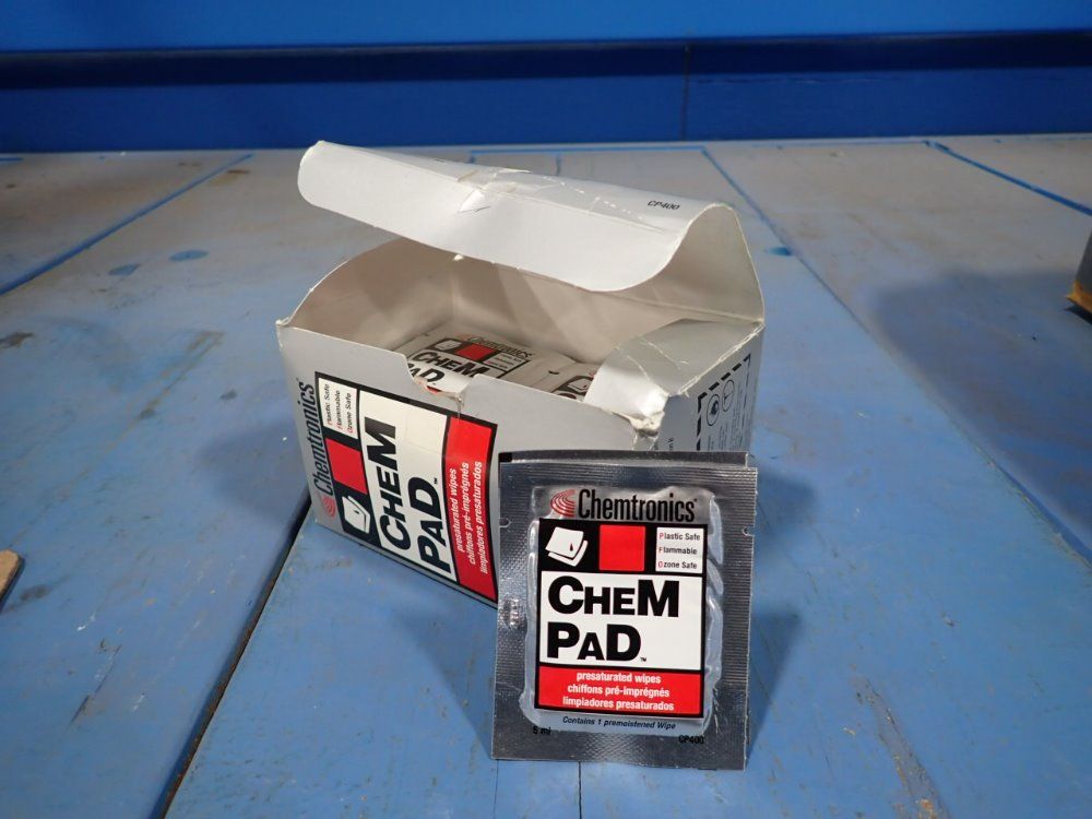 Chemtronics 5ml/each Presaturated Wipes - Chem Pad