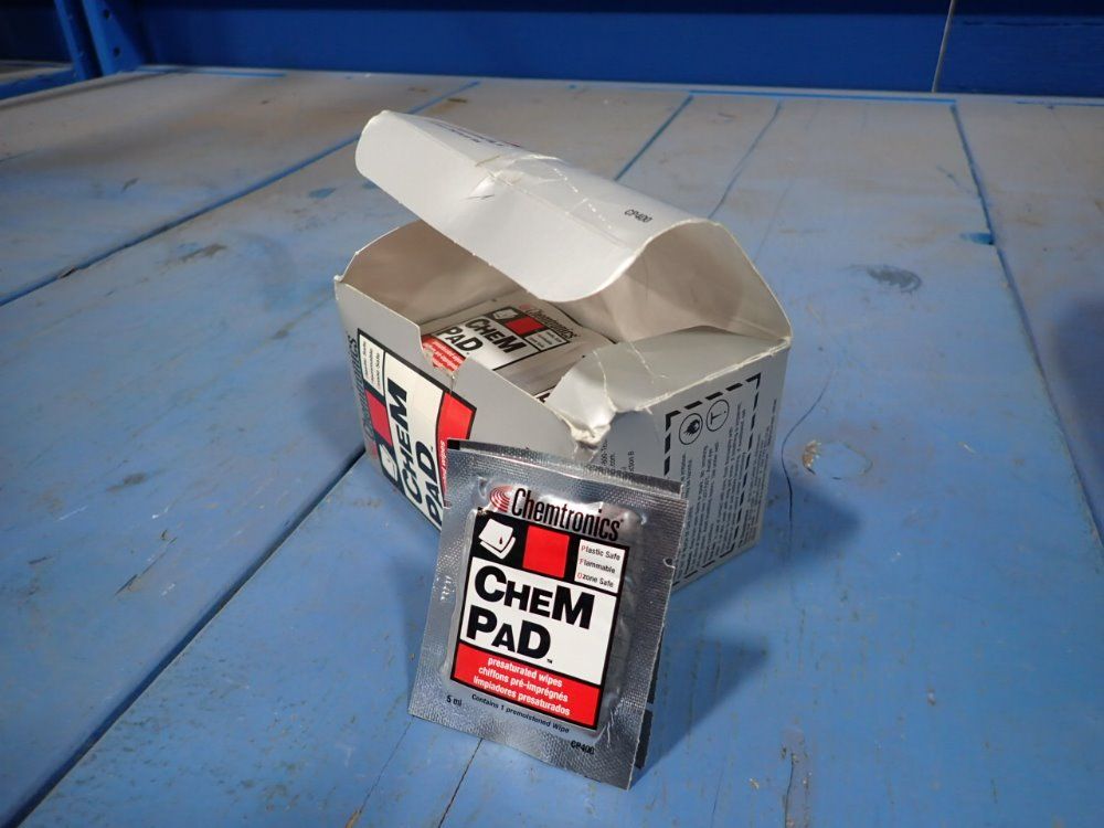 Chemtronics 5ml/each Presaturated Wipes - Chem Pad