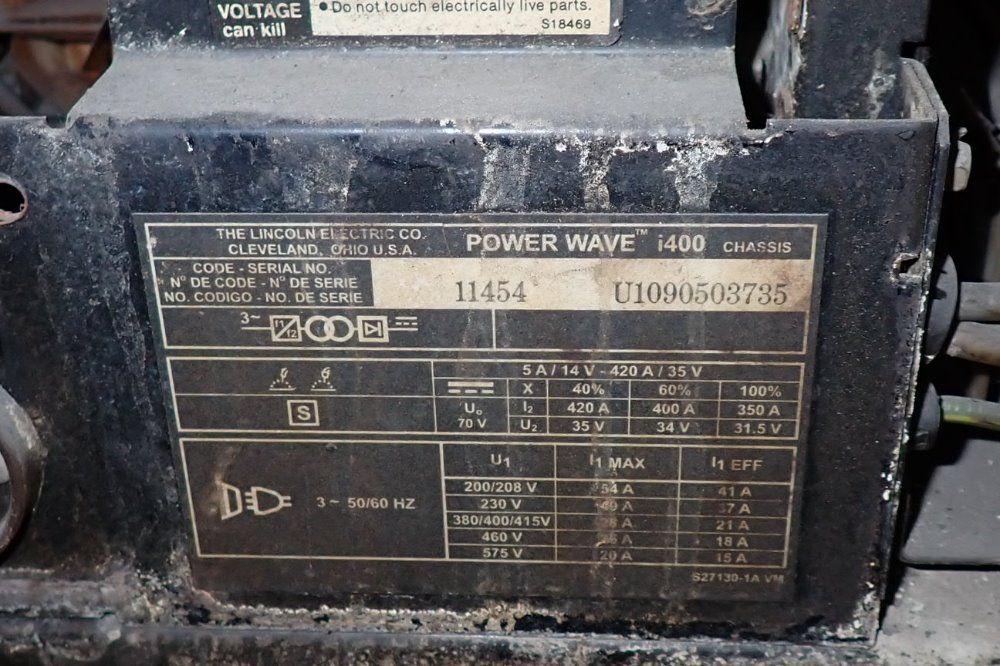 Lincoln Electric Welder - Powerwave I 400