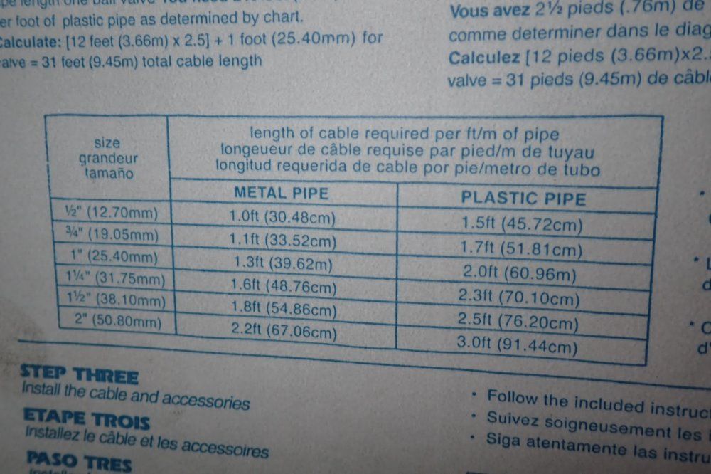 Easyheat 500 Ft Freeze Protection Cable - 2502