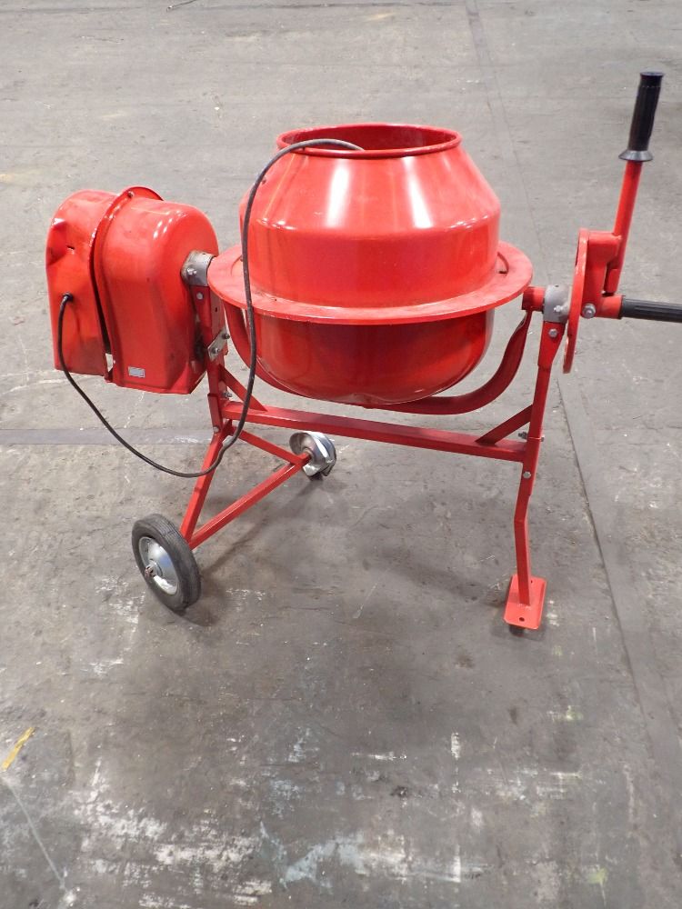 Central Machinery 1/4hp Cement Mixer - 91907