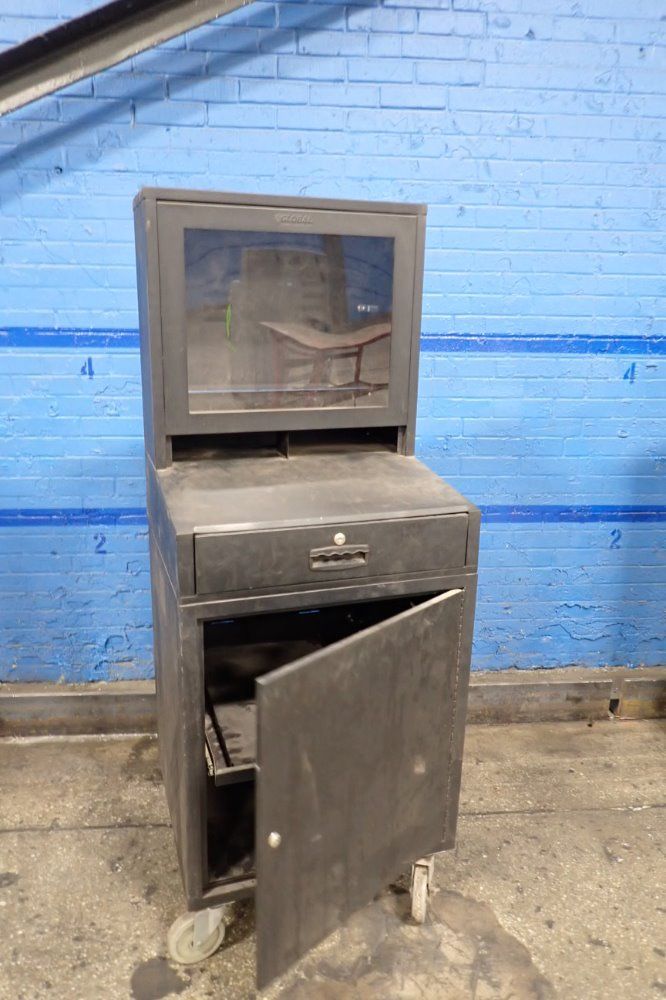 Global 25" X 23" X 64" Computer Cabinet