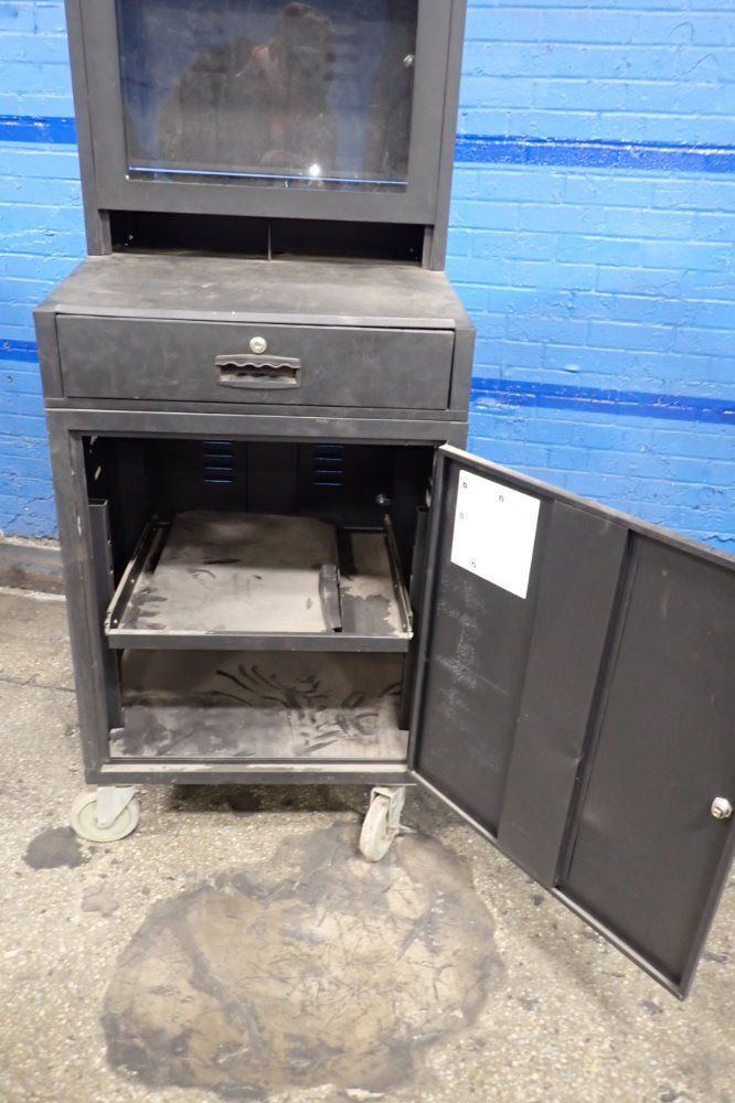 Global 25" X 23" X 64" Computer Cabinet