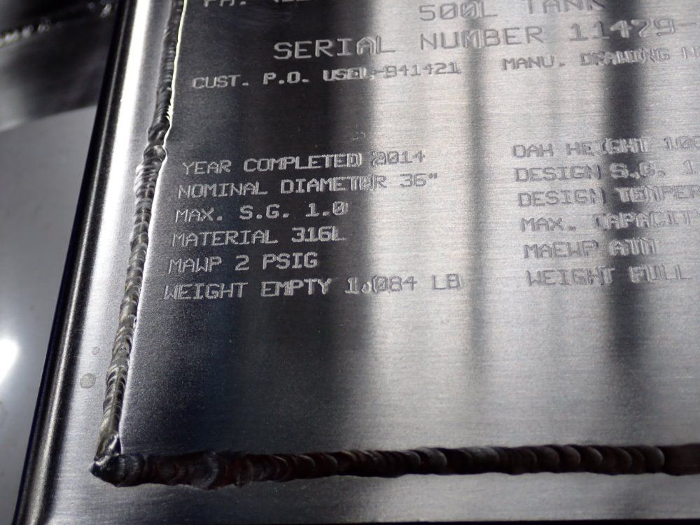 Apache 500 L S/s Tank