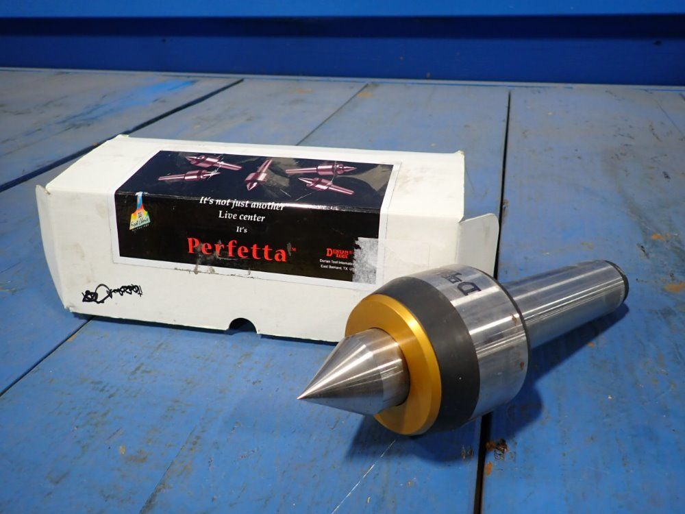 Dorian Tool 10" Live Center - Plc-cnc-s60-mt5